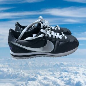 Nike Cortez "Los Angeles Kings" sneakers black and purple 8.5